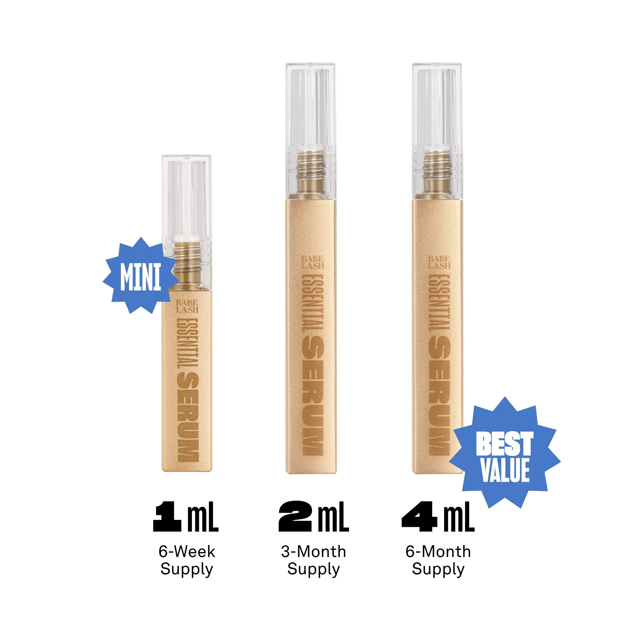 Babe Lash Eyelash & Brow Enhancer Serum for Natural, Fuller & Longer Looking Eyelashes - Eyelash Booster Hydrates Lashes - Used on Lash, Brow & Lash Extensions - 0.03 Fl Oz - Image 6
