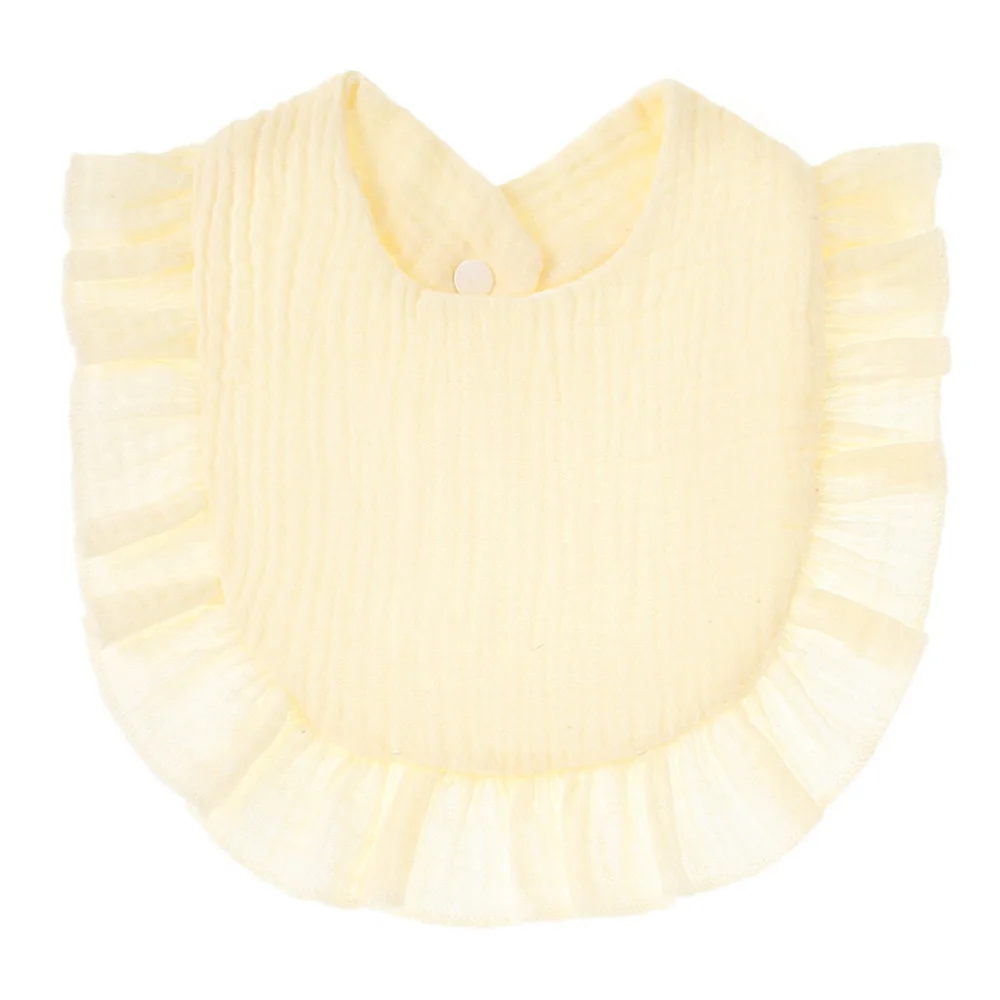 Baby Bibs Burp Cloths Lace Bibs Soft Cotton Adjustable Bib Korean Style Newborn Feeding Bibs Infants Saliva Towel - Image 17