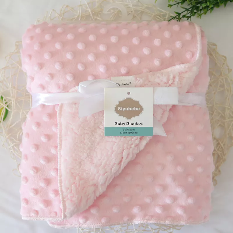 Baby Blankets New Thicken Double Layer Coral Fleece Infant Swaddle Bebe Envelope Wrap Owl Printed Newborn Baby Bedding Blanket - Image 27