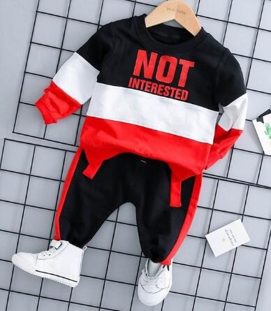 Baby Boys And Girls Clothing Set Tricken Fleece Children Hooded Outerwear Tops Pants 3PCS Outfits - Image 17
