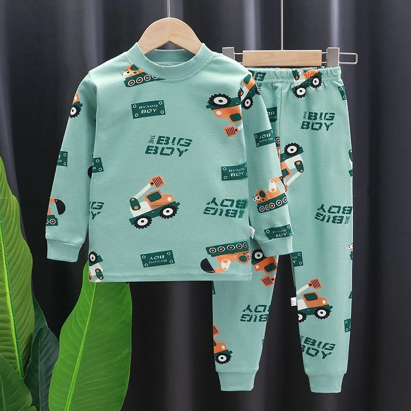 Baby Boys And Girls Clothing Set Tricken Fleece Children Hooded Outerwear Tops Pants 3PCS Outfits - Image 6
