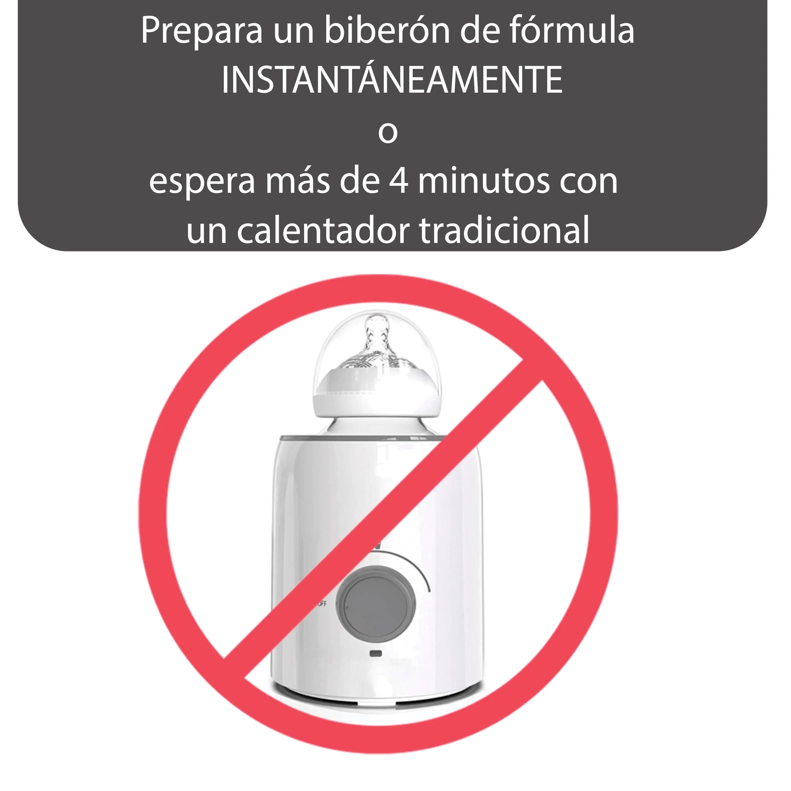 Baby Brezza Instant Warmer – Instantly Dispense Warm Water at Perfect Baby Bottle Temperature - Traditional Baby Bottle Warmer Replacement - Fast Baby Formula Bottles 24/7 – 3 Temperatures - Image 5