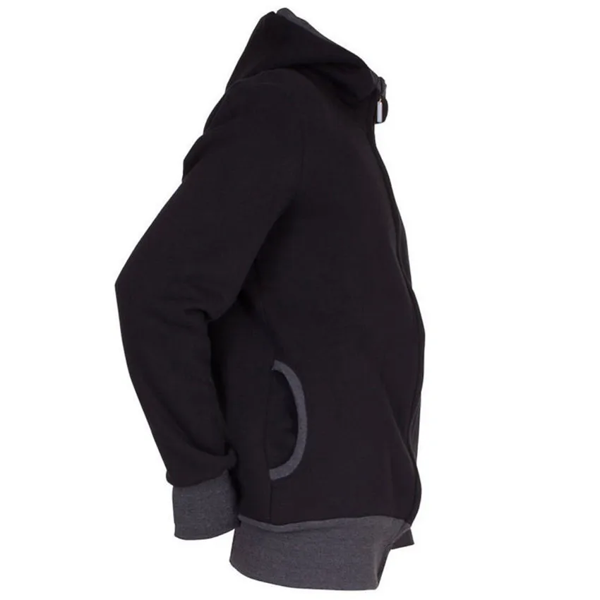 Baby Carrier Hoodies For Father Kangaroo Dad men hoodie Winter Clothes Multifunctional Men Jacket Coat Infant Sweatshirts - Image 3