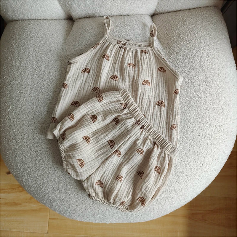Baby Clothing Set Children's Solid Color Long-sleeve Elastic Trousers Two Piece Suit Spring Newborn Boys Girls Pants Outfit - Image 3