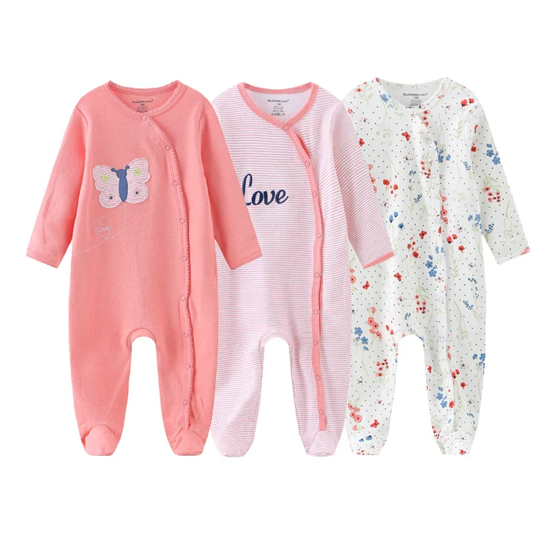 Baby Girl Clothes Long Sleeve 1/2/3PCS Spring and Autumn Clothing Sets Cotton Baby Boy Clothes Newborn Overalls Roupa de bebe - Image 2