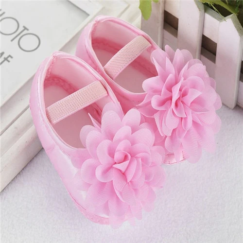 Baby Girl Shoes First Walkers Lace Floral Newborn Baby Shoes Princess Infant Shoes - Image 6