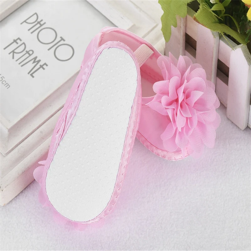 Baby Girl Shoes First Walkers Lace Floral Newborn Baby Shoes Princess Infant Shoes - Image 9