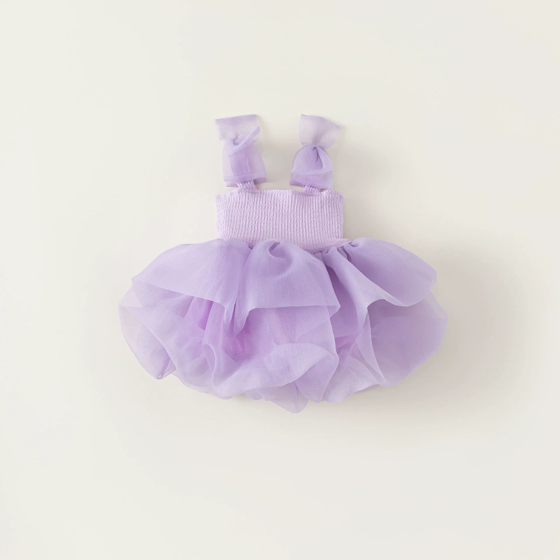 Baby Girl Summer Dress Dress Sling Princess Girl Tulle Tutu Skirt Western Style Baby One One Year Old Celebration Dress Summer - Image 6