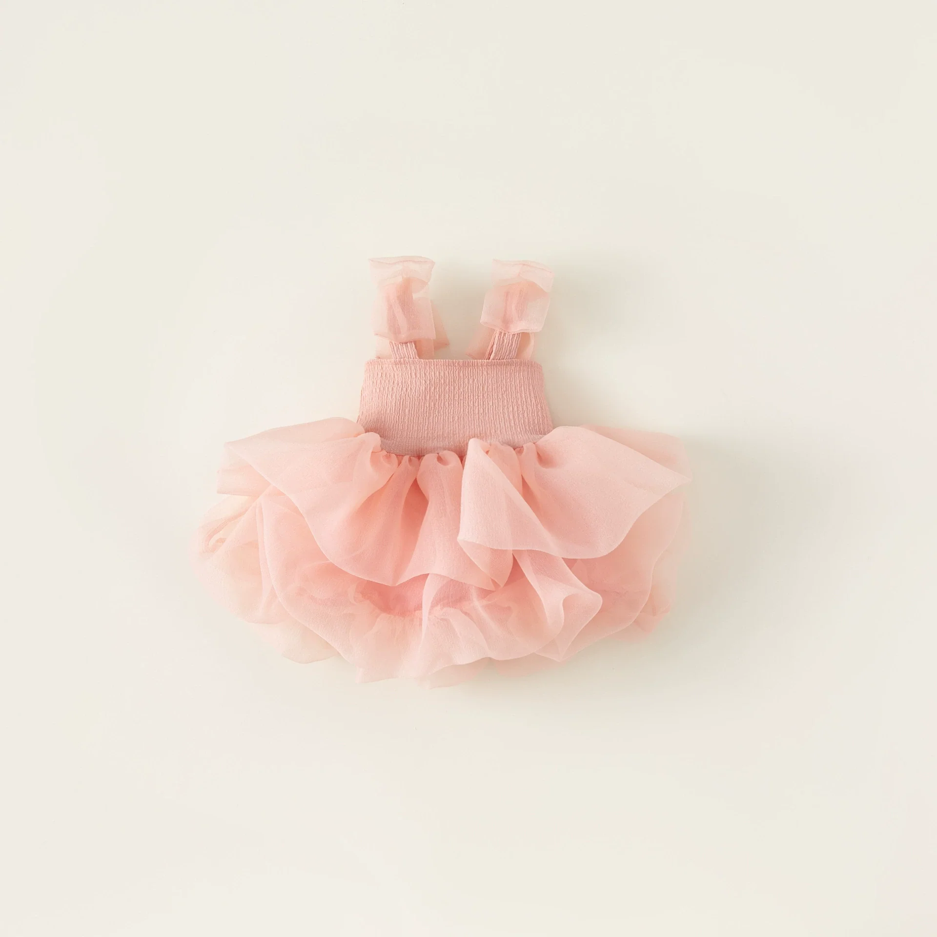 Baby Girl Summer Dress Dress Sling Princess Girl Tulle Tutu Skirt Western Style Baby One One Year Old Celebration Dress Summer - Image 7