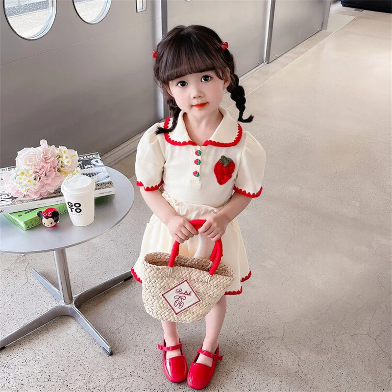 Baby Girls Clothing Sets Summer Children T Shirt Shorts 2 Pieces Suit - Image 10