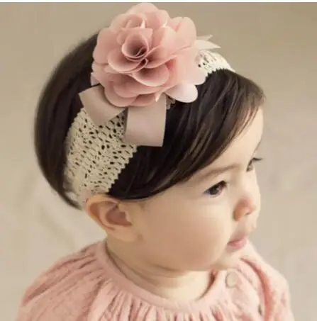 baby headband korean newborn hair bands baby girls hair accessories DIY flowers Children photographed kids photos accessory - Image 11