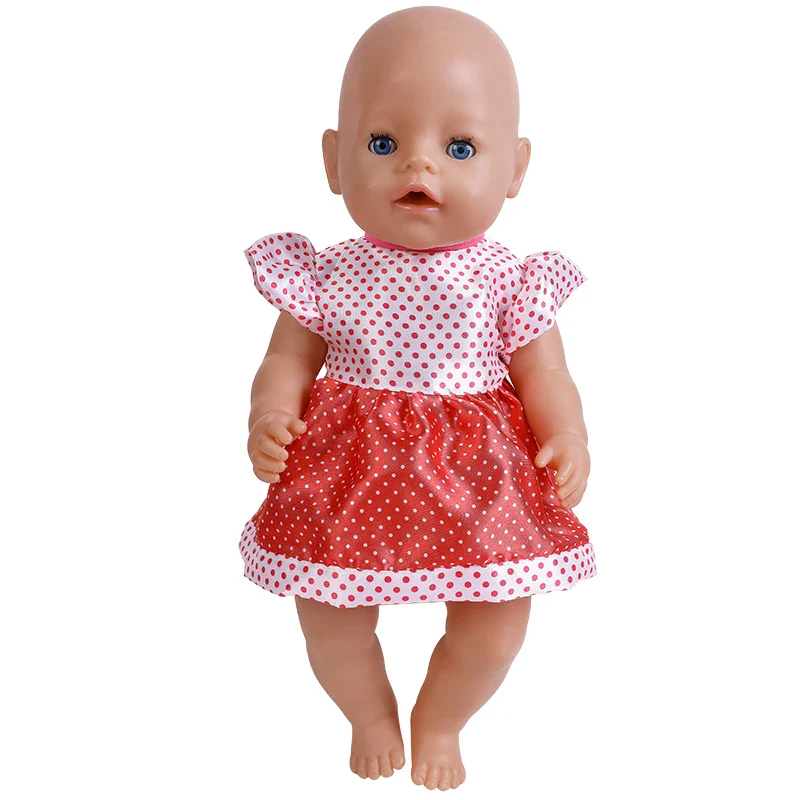 Baby New Born Doll Clothes Fit 17 Inch 43cm Dolls Fashion Mermaid Unicorn Dress Nendroid Clothes Accessories Baby Birthday Gift - Image 8