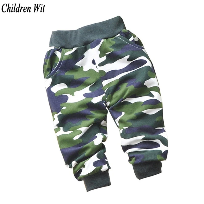 Baby Pants Spring&amp;Autumn Lovely Cotton Camouflage Baby Boy Pants Newborn Baby Girls Pants