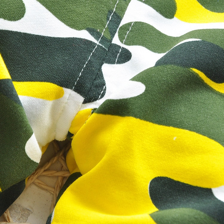 Baby Pants Spring&amp;Autumn Lovely Cotton Camouflage Baby Boy Pants Newborn Baby Girls Pants - Image 5