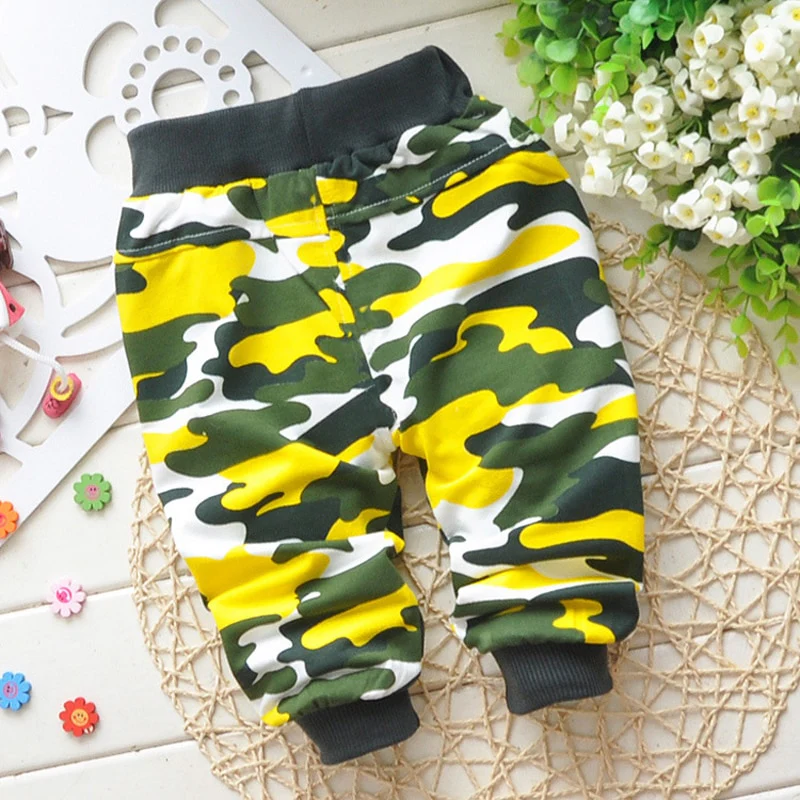 Baby Pants Spring&amp;Autumn Lovely Cotton Camouflage Baby Boy Pants Newborn Baby Girls Pants - Image 8