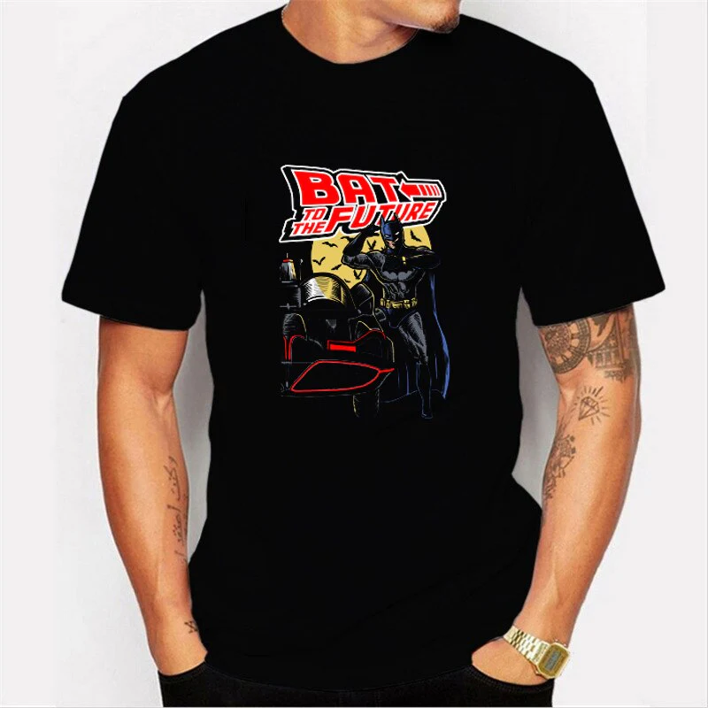 Back To The Future Tshirt Luminous T Shirt camiseta Summer Short Sleeve T Shirts back to future - Image 20