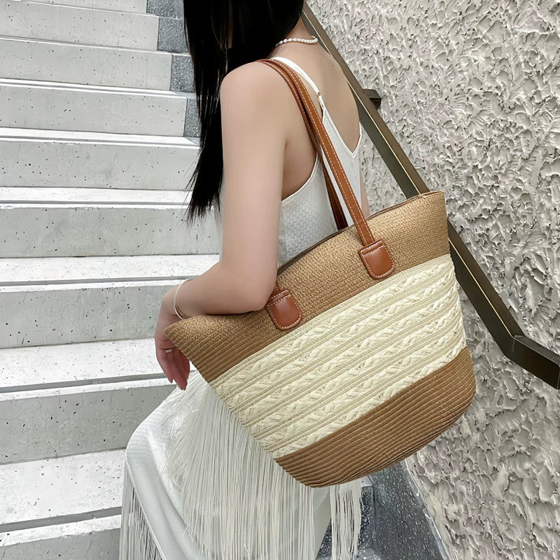 Bag Female Beach Vacation Style Seaside Woven Bag - Image 7