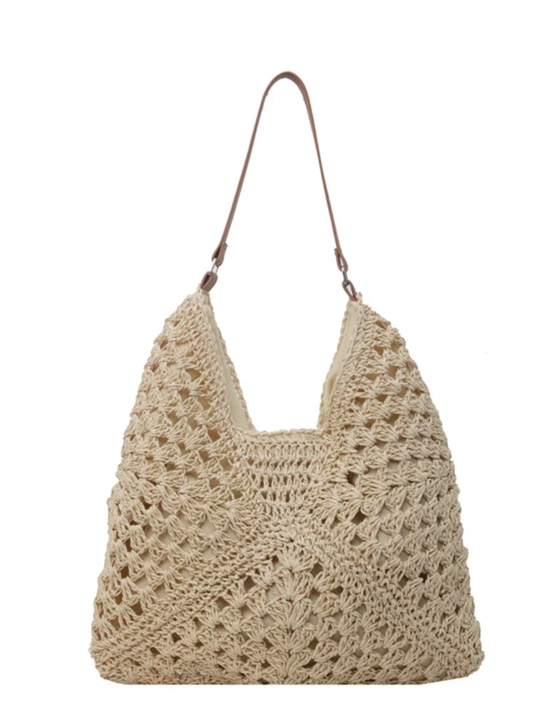Bag Female Online Influencer French Seaside Holiday Straw Woven Bag - Image 5
