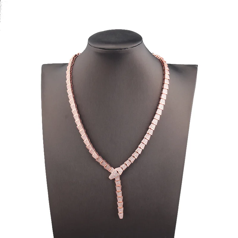 BAL Sterling Silver Color Snake-shape Collar Charm Tiny Serpenti-shape Necklace Women Trendy Fashion Luxury Jewelry Giftf - Image 13