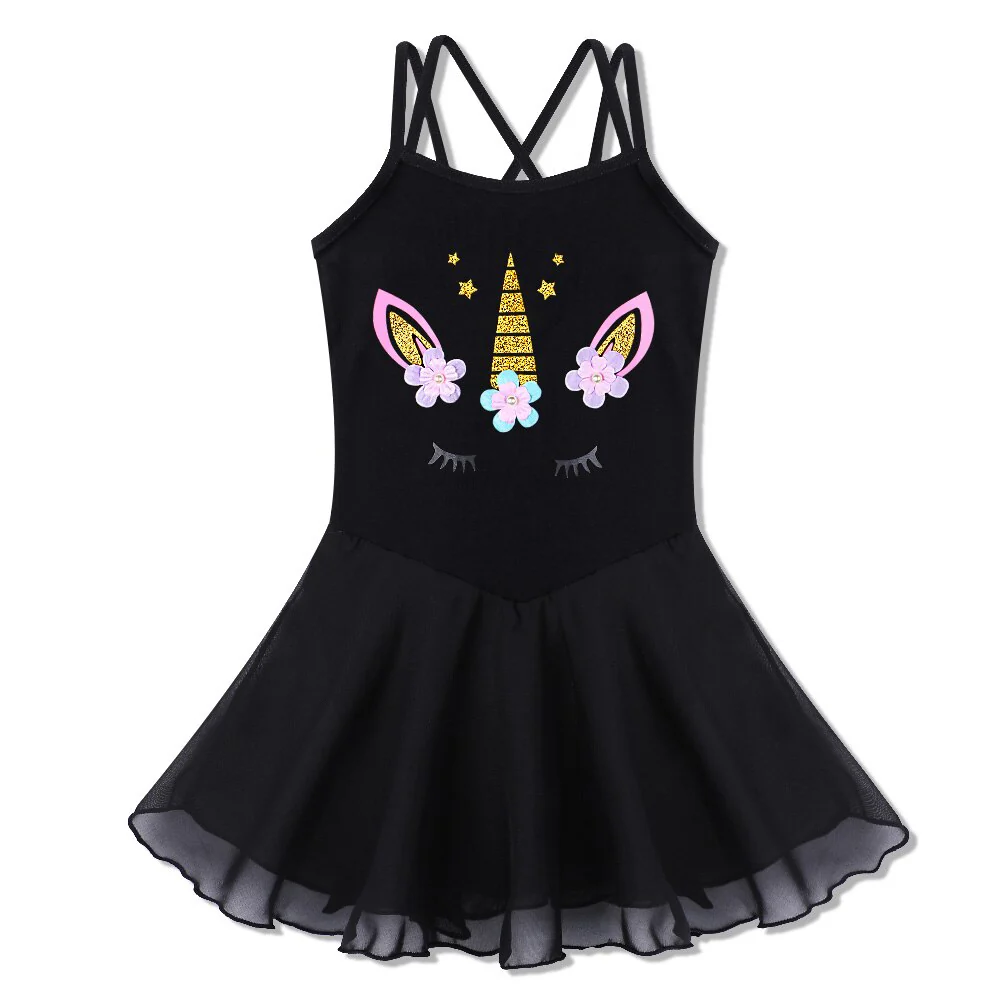 BAOHULU Cotton Dress for Girls Sleeveless Ballet Pink Color Ballet Tutu Carton Print Princess Dance Wear Ballerina Pink Dress - Image 11