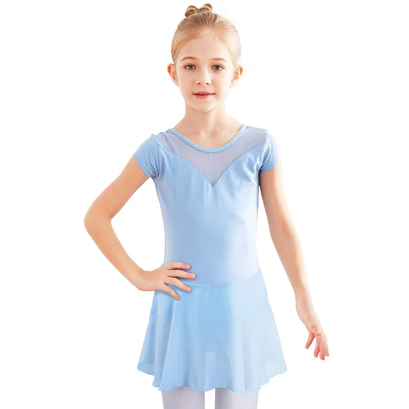 BAOHULU Cotton Dress for Girls Sleeveless Ballet Pink Color Ballet Tutu Carton Print Princess Dance Wear Ballerina Pink Dress - Image 2