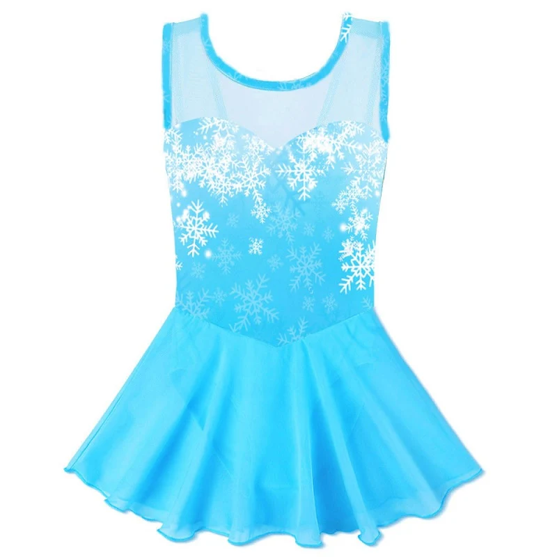 BAOHULU Cotton Dress for Girls Sleeveless Ballet Pink Color Ballet Tutu Carton Print Princess Dance Wear Ballerina Pink Dress - Image 3