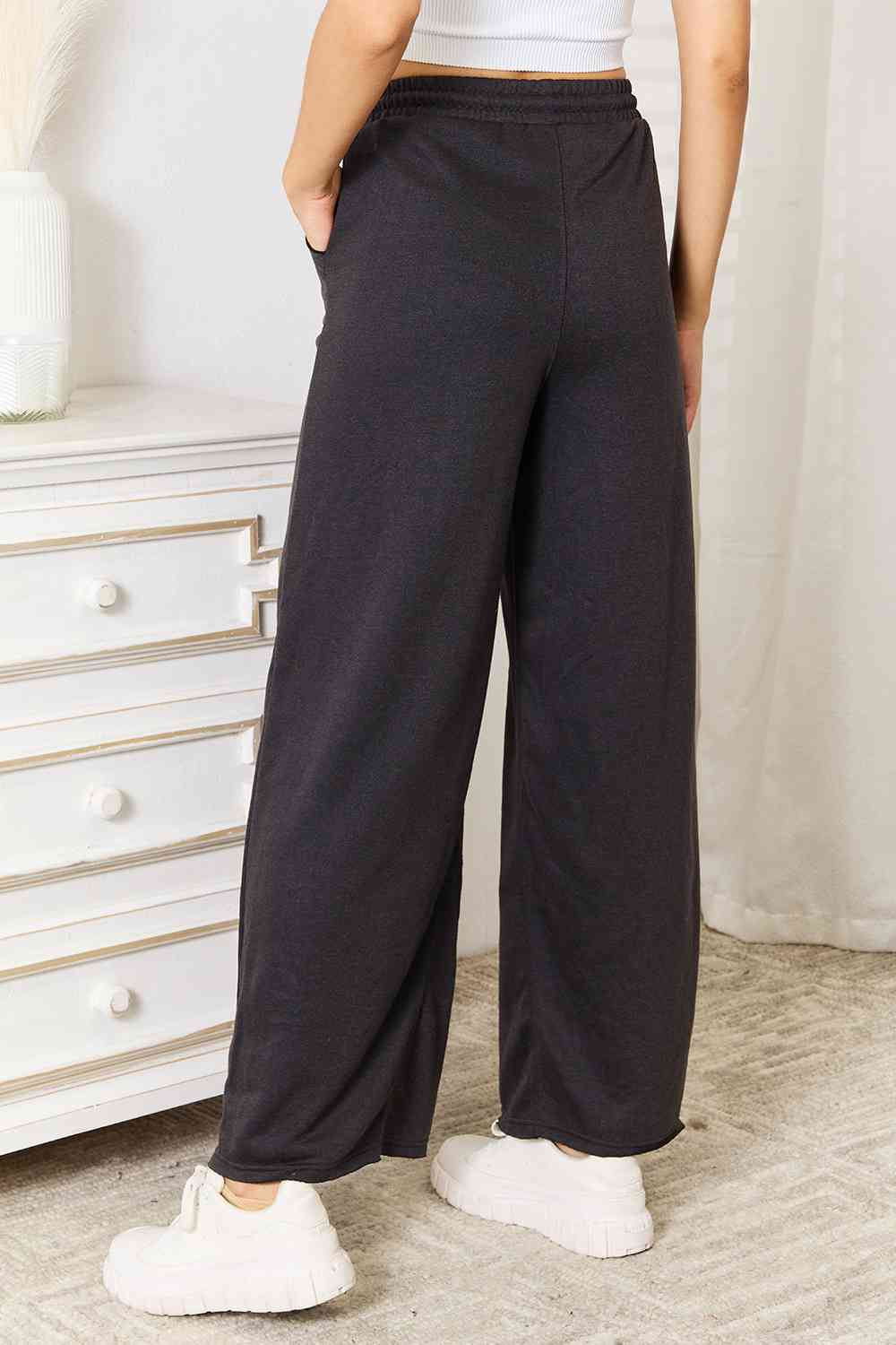 Basic Bae Wide Leg Pocketed Pants - Image 2