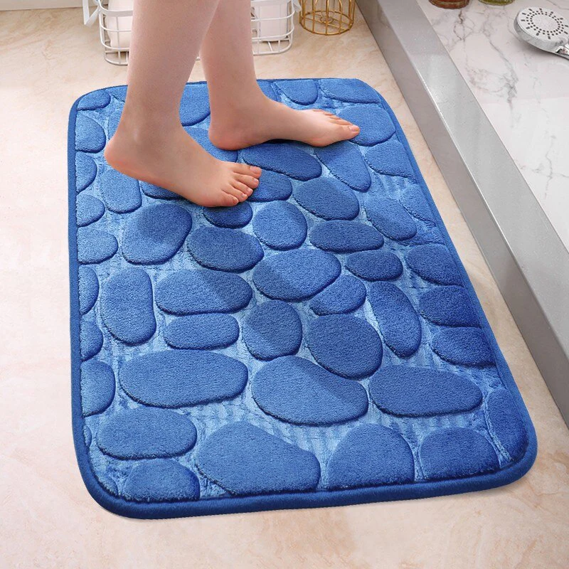 Bath Rugs Mat Bathroom Floor Mat Set Memory Foam Bathmat Non Slip Washable Carpet - Image 5