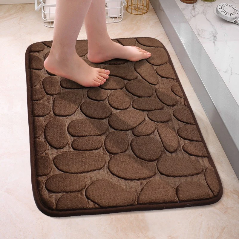Bath Rugs Mat Bathroom Floor Mat Set Memory Foam Bathmat Non Slip Washable Carpet - Image 6