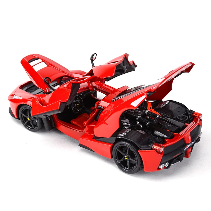Bburago 1:18 Laferrari Sports Car Static Simulation Die Cast Vehicles Collectible Model Car Toys - Image 5
