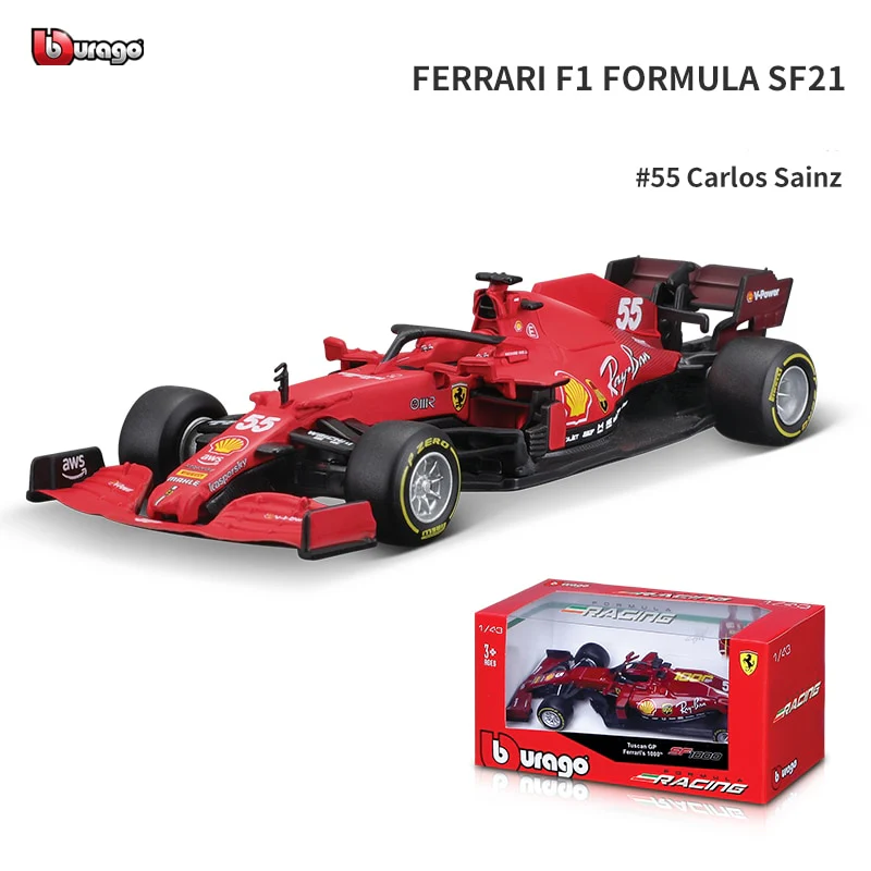 Bburago 1:43 2021 F1 Red Bull Racing RB16B 33# Verstappen 11# Sergio Perez Formula one Simulation alloy super toy car model - Image 15