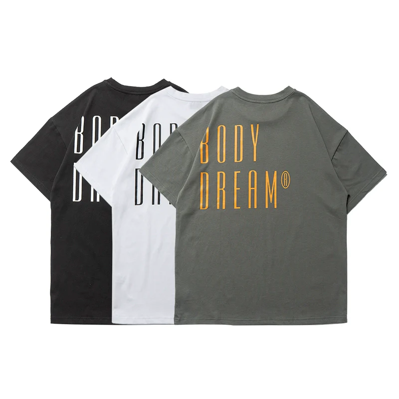 BD Personalized Printed Men's Minimalist Fashionable Short-Sleeved T-shirt - Image 4