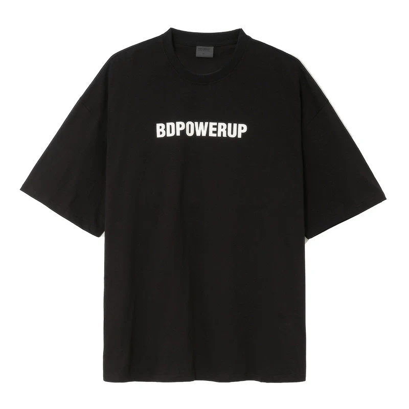 BD T-shirt Men's Fashion Color Contrast Print Loose Short Sleeve - Image 6