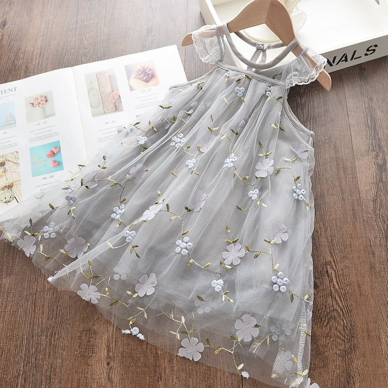 Bear Leader Girls Dress Autumn 2023 Girls Clothes Long Sleeves Cartoon Embroidery Dresses - Image 15