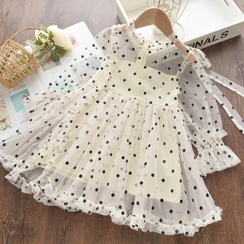 Bear Leader Girls Dress Autumn 2023 Girls Clothes Long Sleeves Cartoon Embroidery Dresses - Image 16