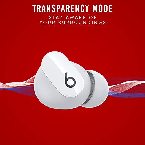 Beats Studio Buds - True Wireless Noise Cancelling Earbuds - Compatible with Apple & Android, Built-in Microphone, IPX4 Rating, Sweat Resistant Earphones, Class 1 Bluetooth Headphones - White - Image 9