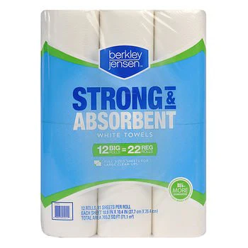 Berkley Jensen Ultra White Paper Towels, 12 pk. - Image 2