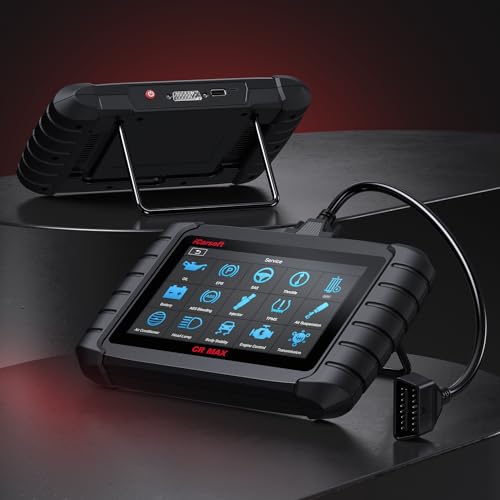 Bidirectional Scan Tool, OBD2 Diagnostic Scanner iCarsoft CR Max (Enhance Version) for All System, 27 Reset+Extra 38 Service-Oil/EPB/BMS/SAS/SRS/ABS etc. Active Test, 4-in-1 Live Graphing,Free Update - Image 2