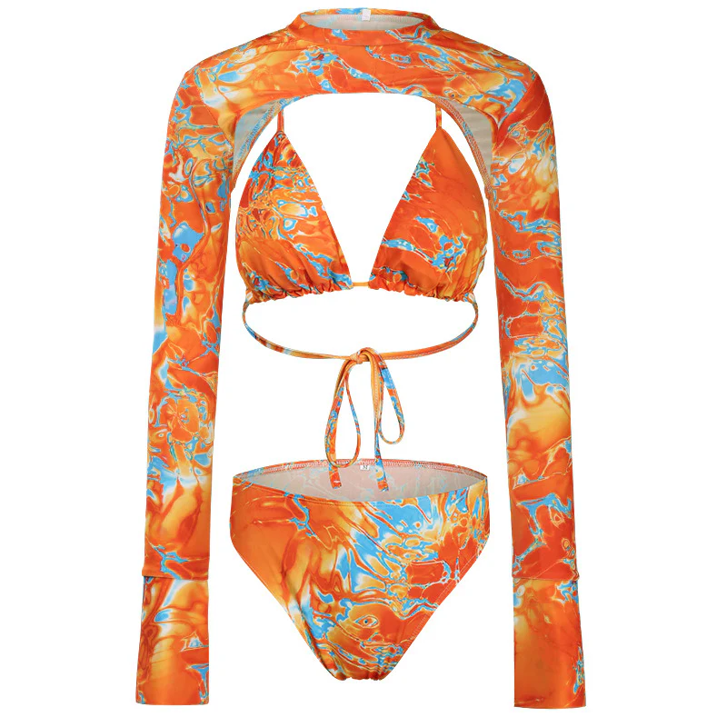 Bikini long-sleeved bikini women - Image 6