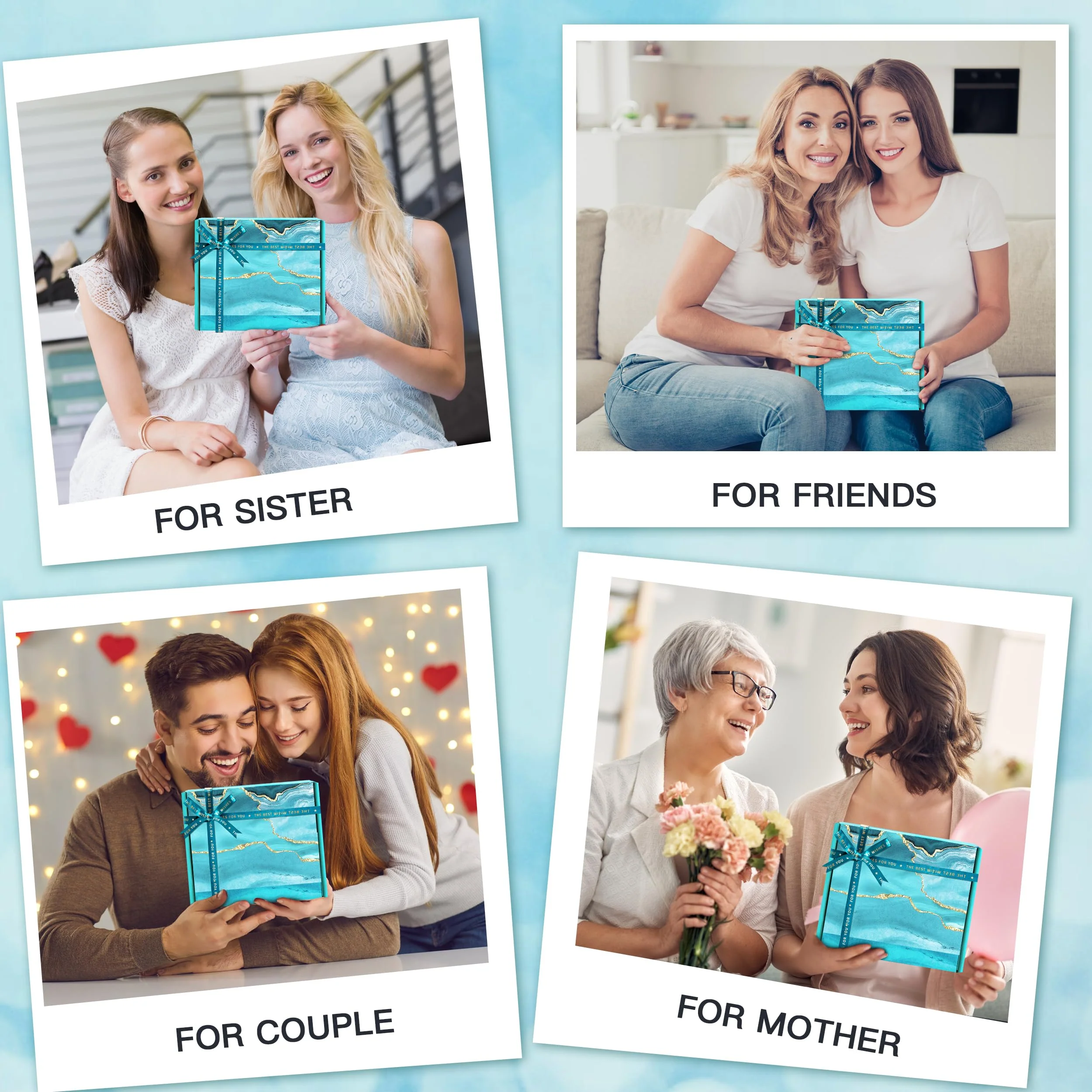 Birthday Gifts for Women, Relaxing Spa Gift Baskets Sets for Women Best Friends Female Mom Sister Wife Her Girlfriend Coworker, Christmas Gifts for Women Who Have Everything - Image 2