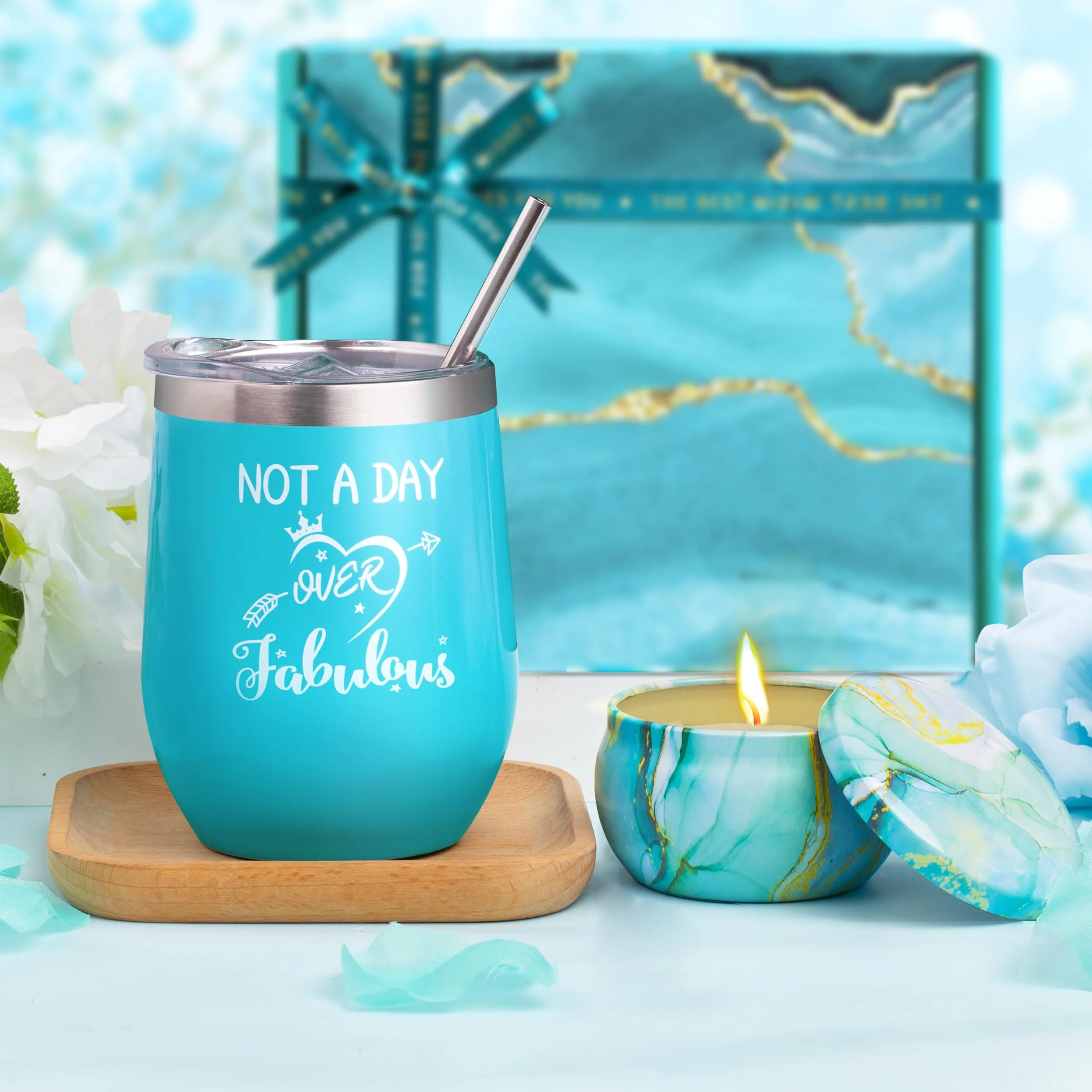 Birthday Gifts for Women, Relaxing Spa Gift Baskets Sets for Women Best Friends Female Mom Sister Wife Her Girlfriend Coworker, Christmas Gifts for Women Who Have Everything - Image 6