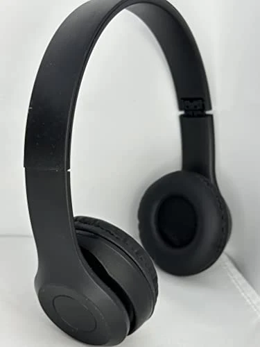Black P47 Wireless Headphones Headset with Hands Free, Microphone - Image 6