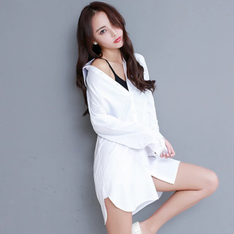 Blusas Informal De Manga Larga Para Otoño Camisa Blanca Mujer De Para Estilo Tendencia Vintage Rosa 2020 Moda Y Ocio Tendencia - Image 9