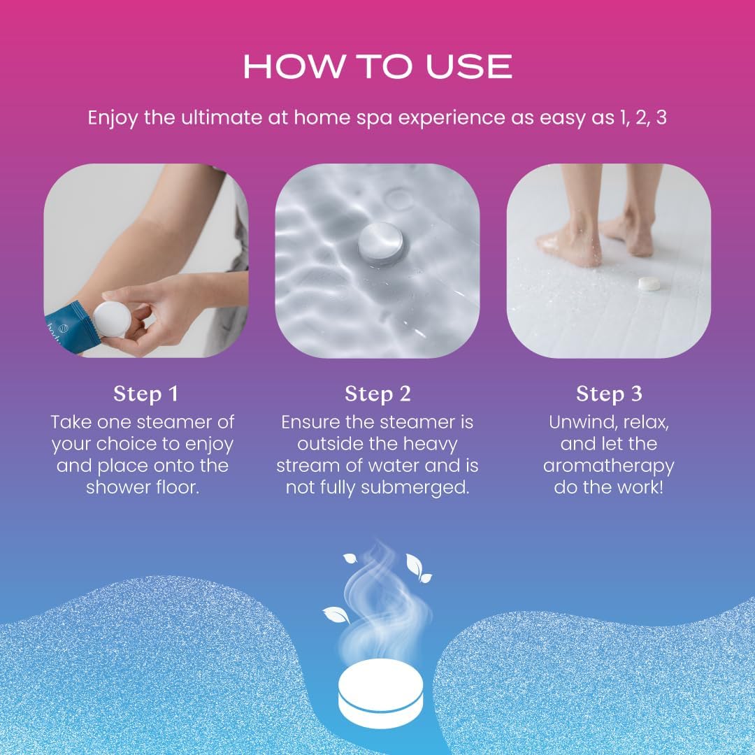 Body Restore Bath Bombs Aromatherapy 6 Pack - Christmas Gifts Stocking Stuffers, Relaxation Birthday Gifts for Women and Men, Stress Relief and Luxury Self Care, Bloom - Image 3