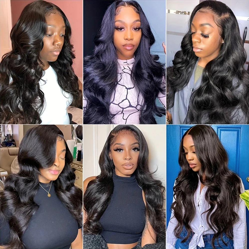 Body Wave Lace Front Wig 13x4 Lace Front Wigs For Women Brazilian Remy Huma Hair Wig 150% - Image 8