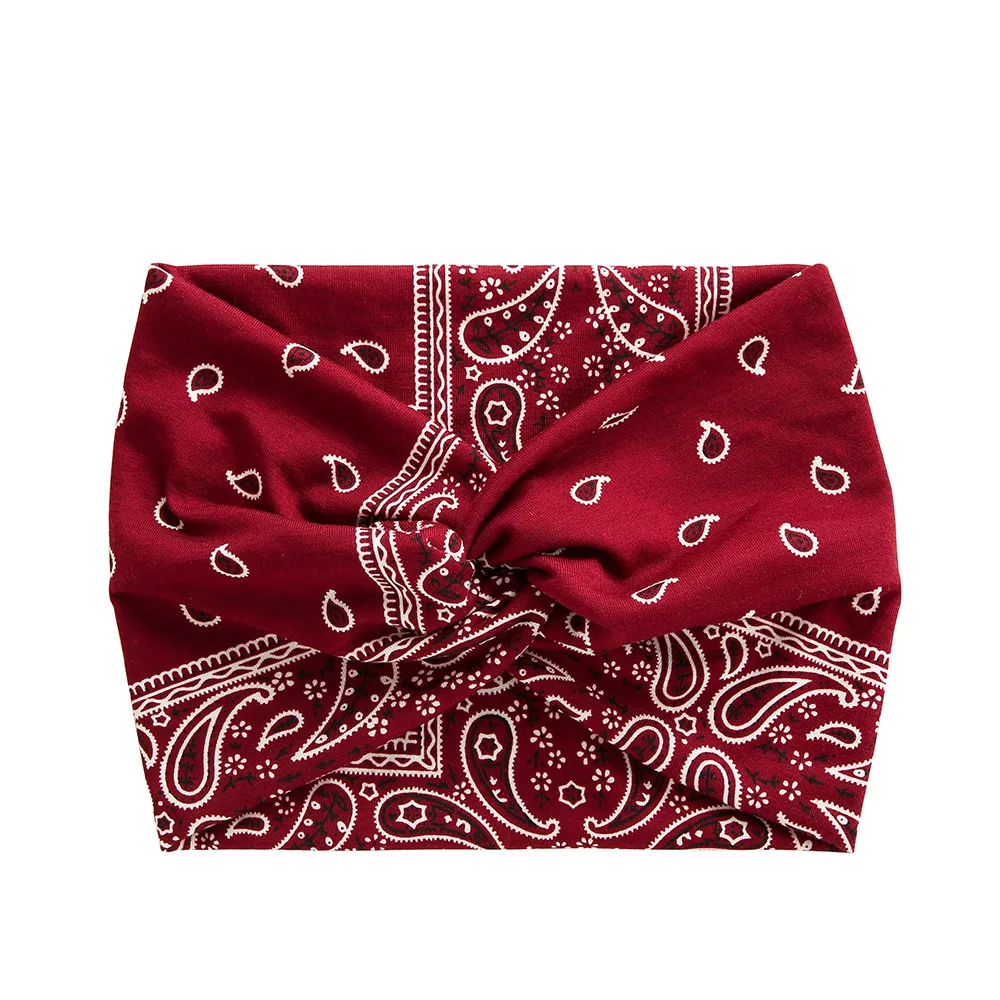Boho Headbands For Women Workout Yoga Twisted Headwraps Wide Knotted Head Bands Hair Styling Accessories For Girls - Image 26