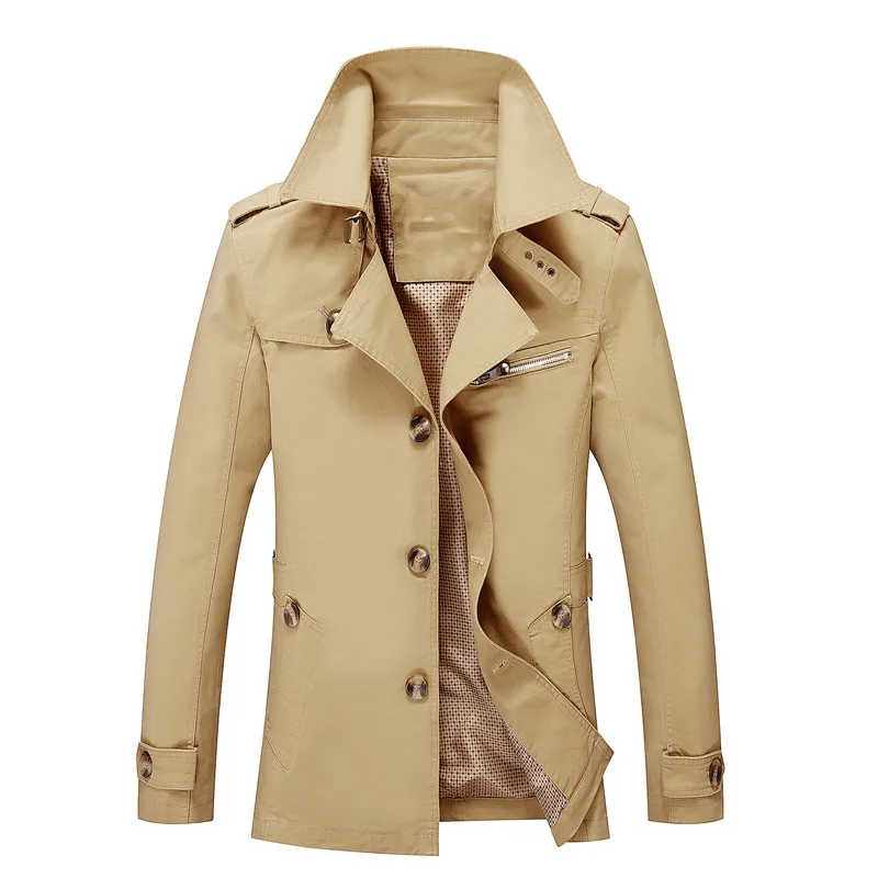 BOLUBAO Men Jacket Coat Fashion Trench Coat Jaqueta Masculina Veste Homme Brand Casual Fit Overcoat Outerwear Jacket Male - Image 11