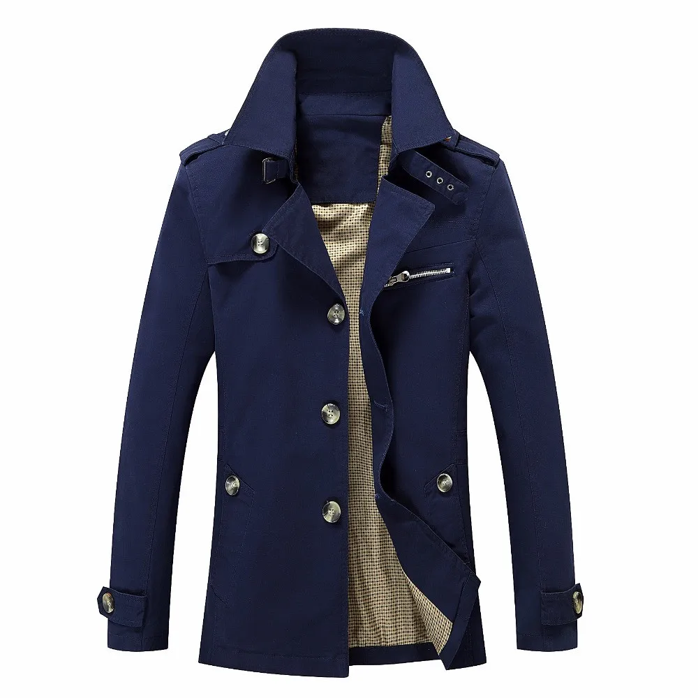 BOLUBAO Men Jacket Coat Fashion Trench Coat Jaqueta Masculina Veste Homme Brand Casual Fit Overcoat Outerwear Jacket Male - Image 2