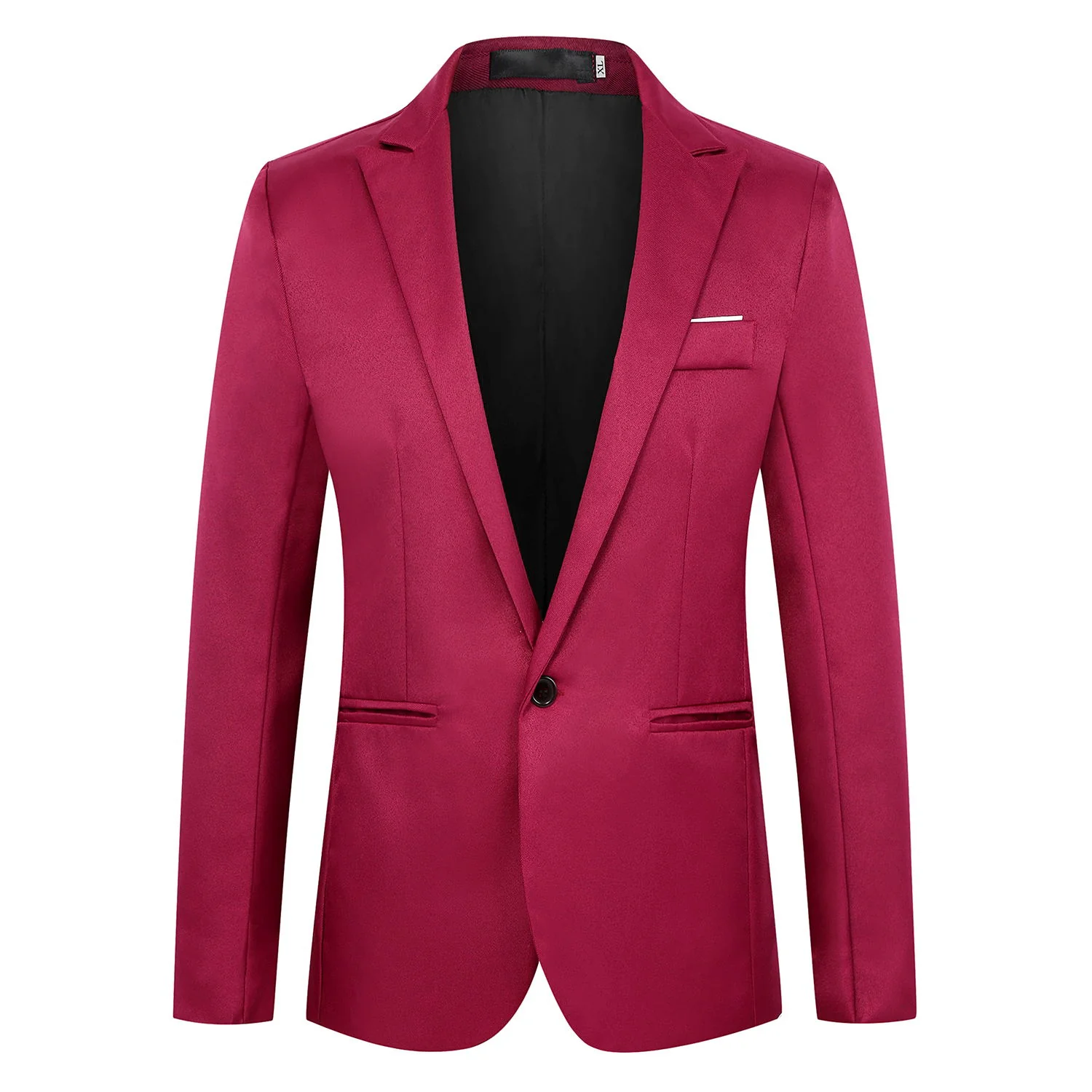 Boutique 5XL Men's Suit Fashion Elegant Gentleman Solid Color Slim Fit Dress Casual Business Italian Style Wedding Formal Blazer - Image 13