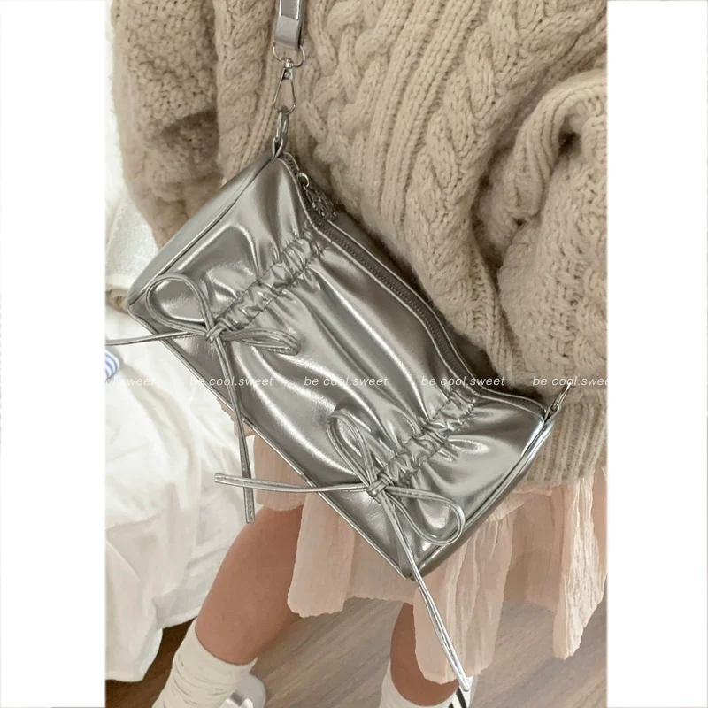 Bows Women's Fashion Shoulder Messenger Bag - Image 4